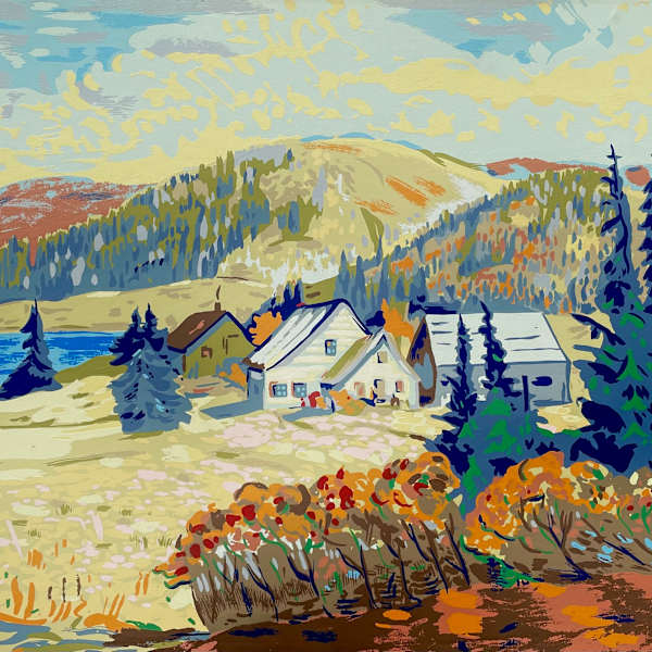 Farm Landscape by Horace Wickenden, Image 1.