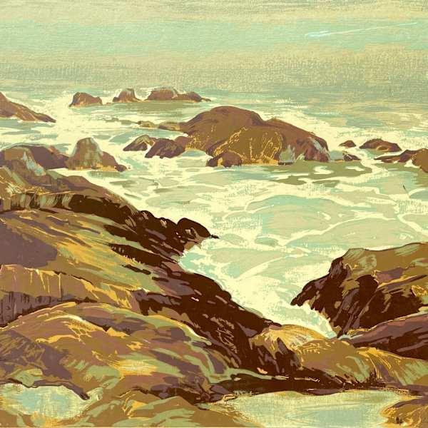 Misty Shore by Joseph E. Sampson, Image 1.