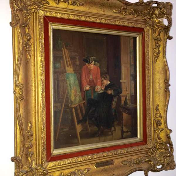 The Art Critic by John Arthur Lomax, Image 1.