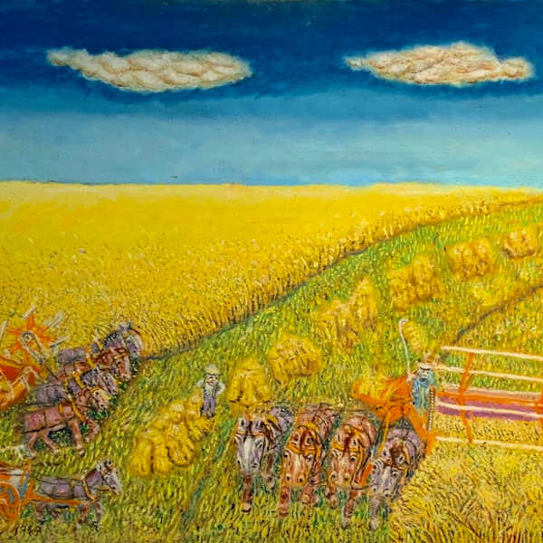 Working the Fields 1968 by Jan Garett Wyers, Image 1.