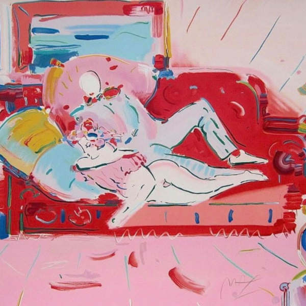 Degas and Woman by Peter Max, Image 2.