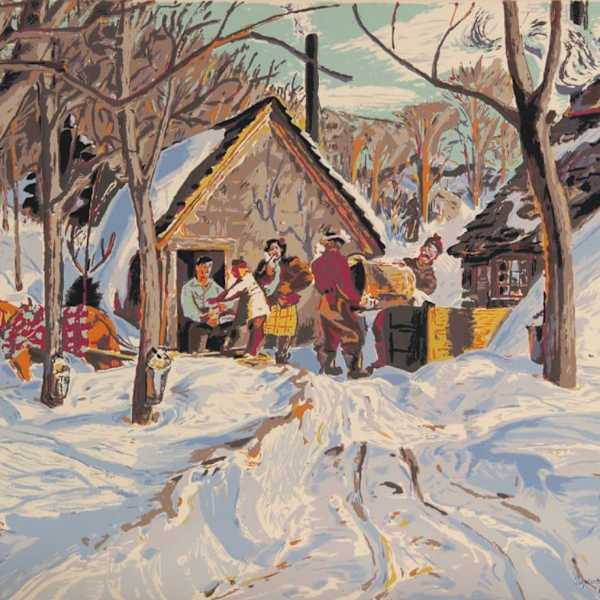 Sugar Time by Albert Cloutier, Image 1.