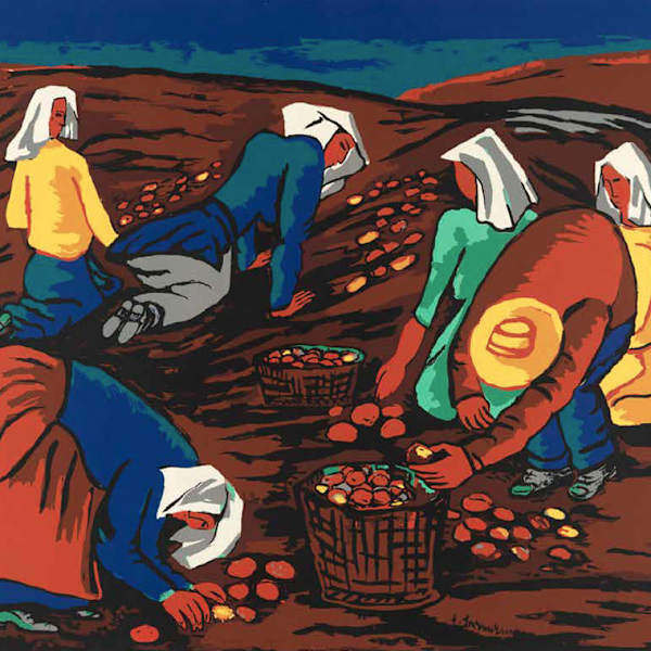 Potato Pickers by Fritz Brandtner, Image 1.