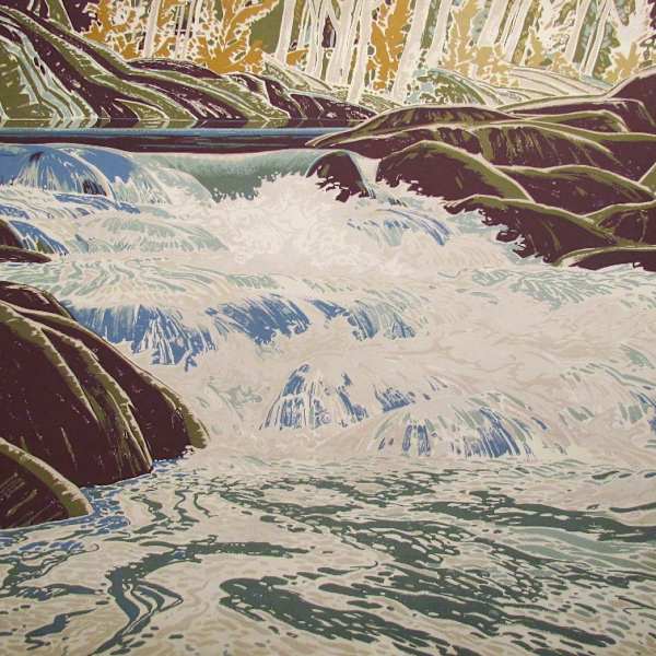 White Water by Franklin Carmichael, Image 1.
