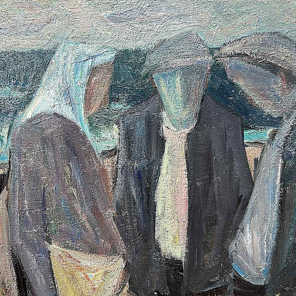 Three Fisherman by Carl Berndtsson (1902-1983), Image 3.