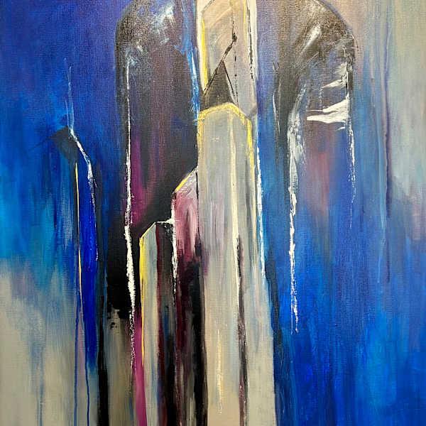Downtown Blues by Suzanne Barrow (1951-2025), Image 1.