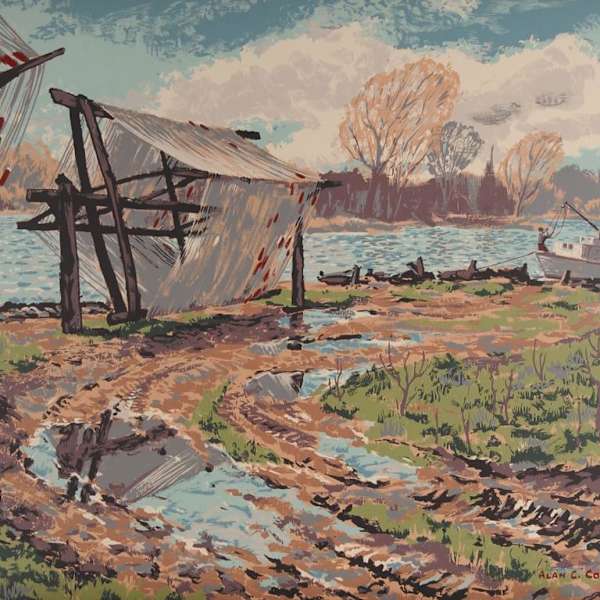 Algonquin Lake (Spring Mood) by Alan C. Collier, Image 13.