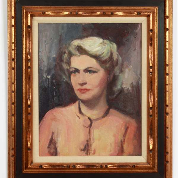 Portrait of Ethel Schneider by Edith Morehouse, Image 1.