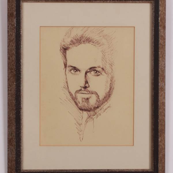 Title Unknown Self Portrait by Mal Camins, Image 1.