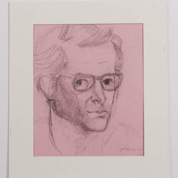 Title Unknown (Self Portrait) by Albert Goldman, Image 1.