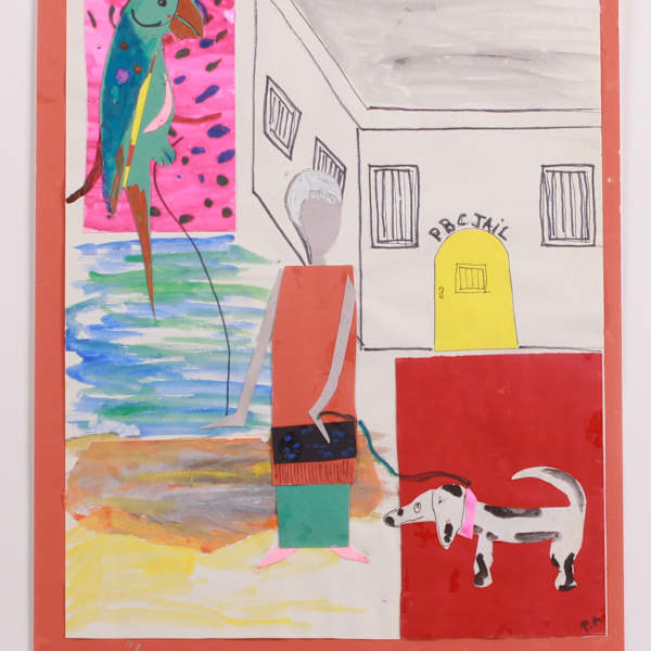 Title Unknown (Self Portrait) by Peggy Atkinson, Image 6.