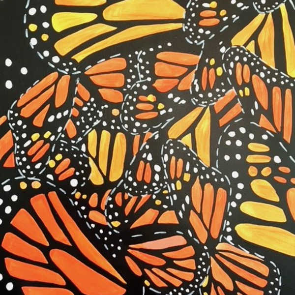 Geometric Monarch by Debby Dernberger, Image 1.