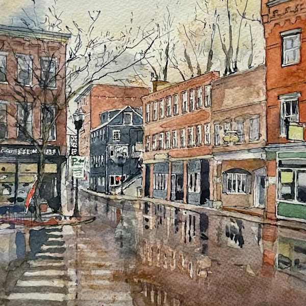 After the Morning Shower by John Dimick, Image 1.
