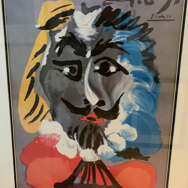 Mousquetaire bleu by Pablo Picasso, Image 1.