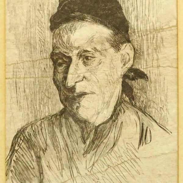 Bauerinkopf by Max Liebermann, Image 2.