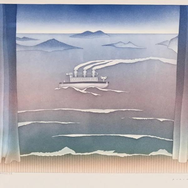 L'autre voyage by Jean Michel Folon, Image 4.
