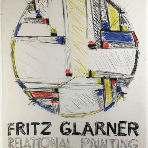 Relational Painting Galerie Louis Carre by Fritz Glarner, Image 1.