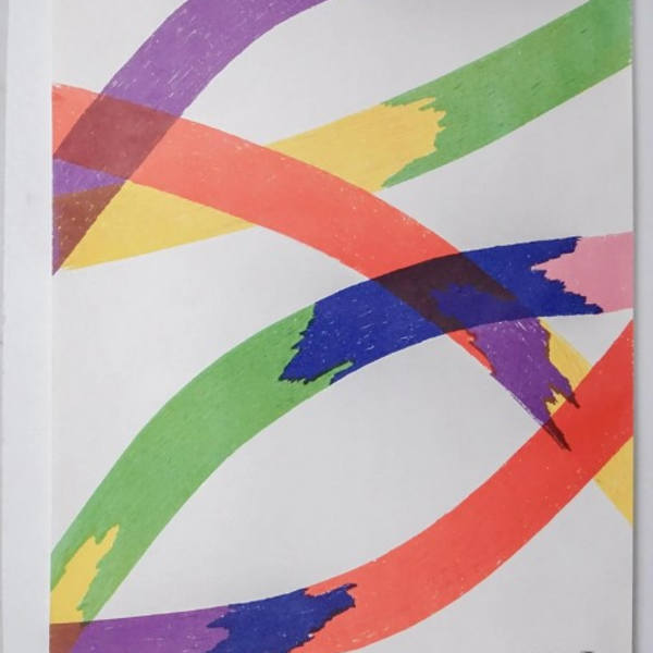 Olympische Spiele Munich 1972 by Piero Dorazio, Image 1.