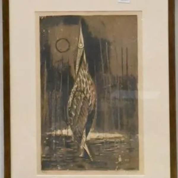 Bittern by Bruno Joseph Bobak, Image 1.