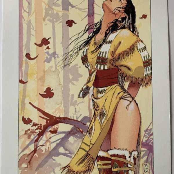 Jeune Indienne by Milo Manara, Image 1.