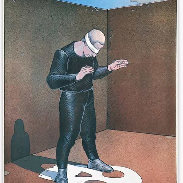 Images pour la lutte contre le sida by Jean Giraud (Moebius), Image 1.