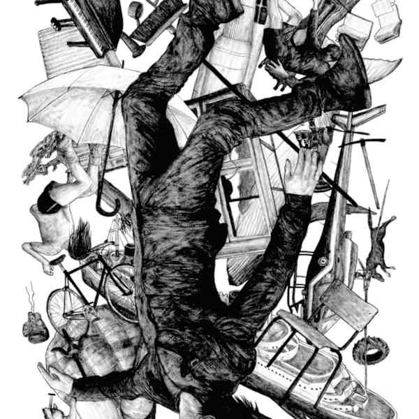 La Chute by Charles Leval (Levalet), Image 1.