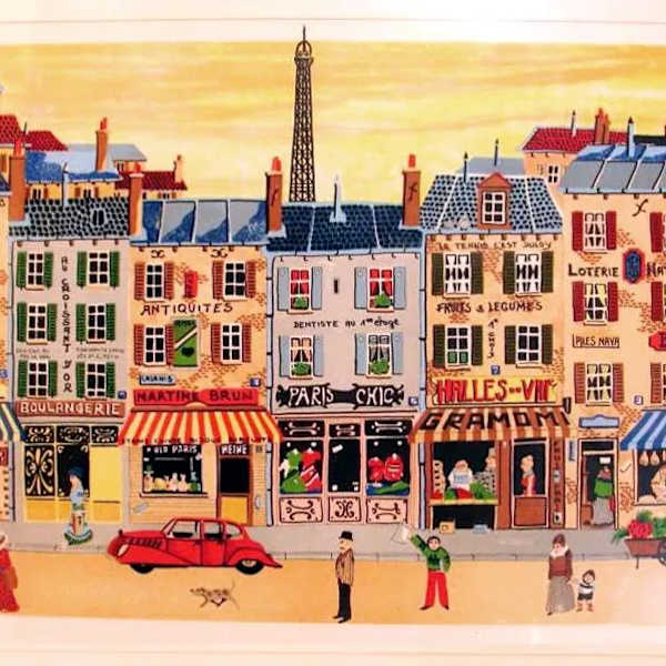 Paris street by Duloy?, Image 1.