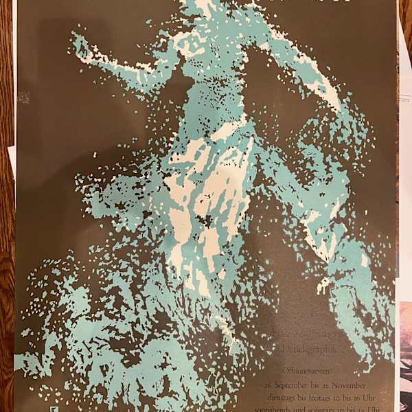 Kunsthalle Bremen Exhibition poster by Ker-Xavier Roussel, Image 1.