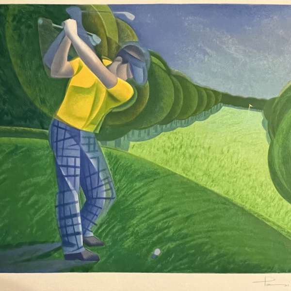 Le golfeur by Françoise Persillon, Image 3.