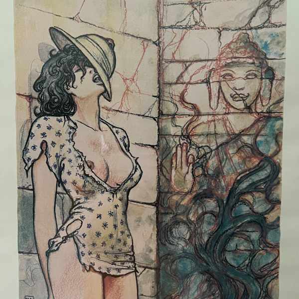 Fille jungle Budha by Manara, Image 1.