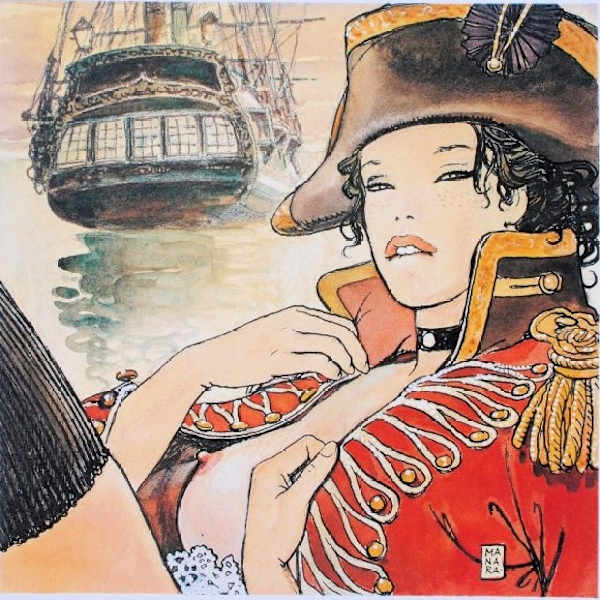 Molly Malone by Milo Manara, Image 1.