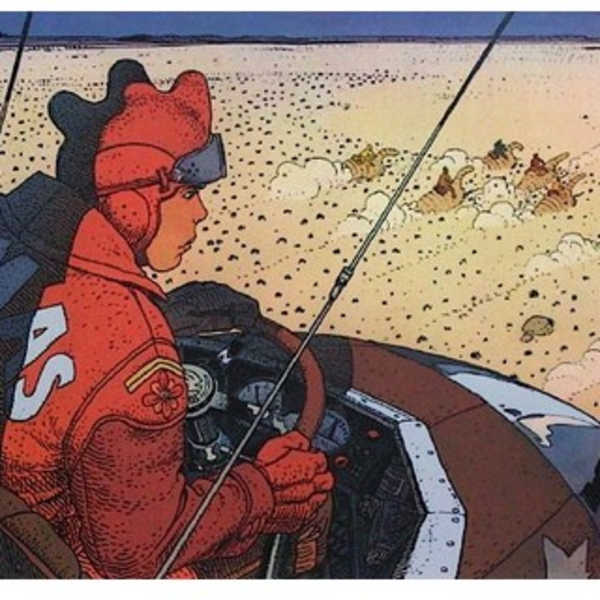 La Nacelle by Moebius, Jean Giraud, Image 1.