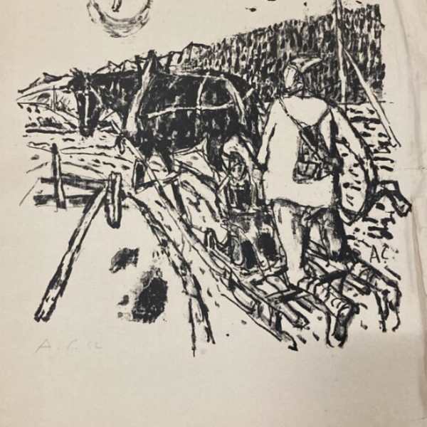 Der Hornschlitten by Alois Carigiet, Image 2.