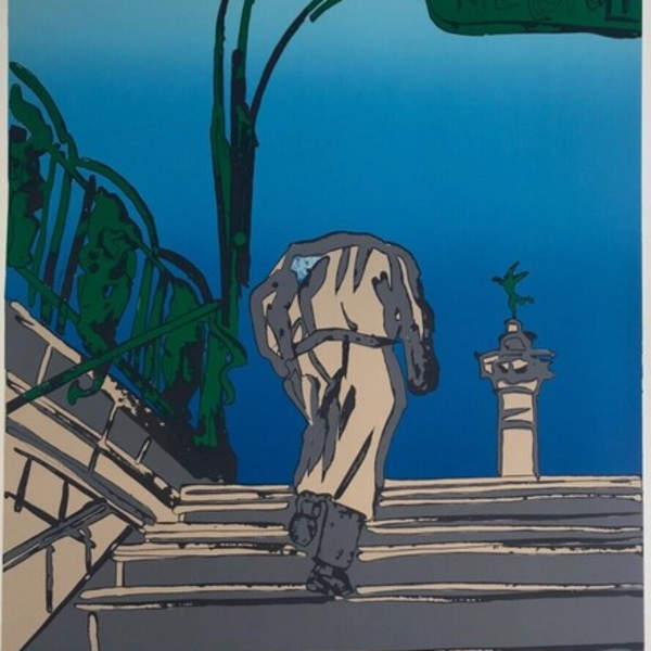 La sortie du metro Bastille by Antonio Recalcati, Image 4.