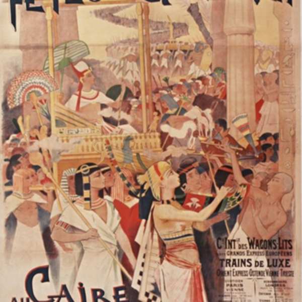 Fetes de Ghezireh Wagons Lits (double) by Alphonse Birck, Image 1.