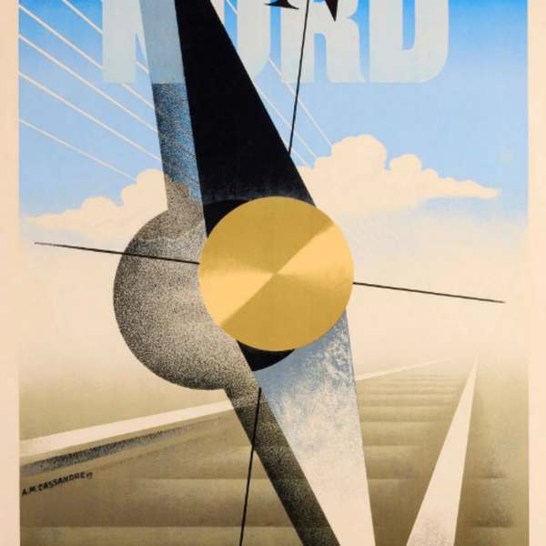 Chemin de Fer du Nord Poster by Cassandre, Image 2.