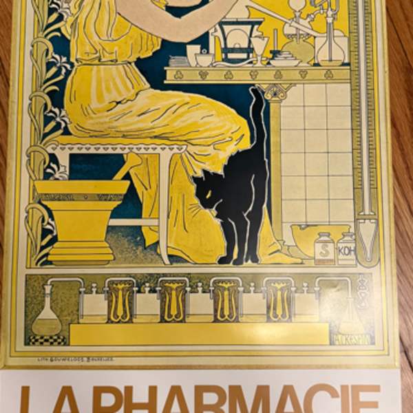 Poster La Pharmacie par l image by Adolphe Crespin, Image 1.