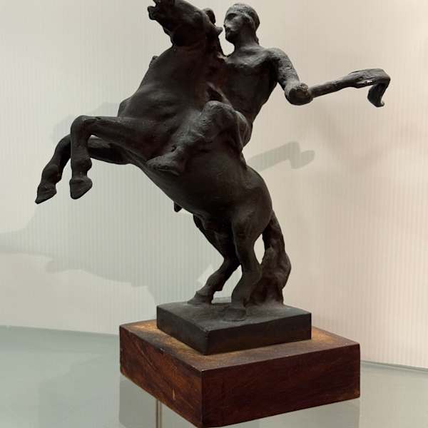 Cavallo e cavaliere by José Belloni (1882-1965), Image 1.