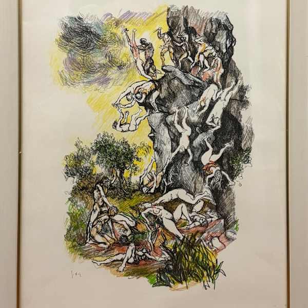 Omaggio ad Albrecht Dürer by Renato Guttuso (1911-1987), Image 1.