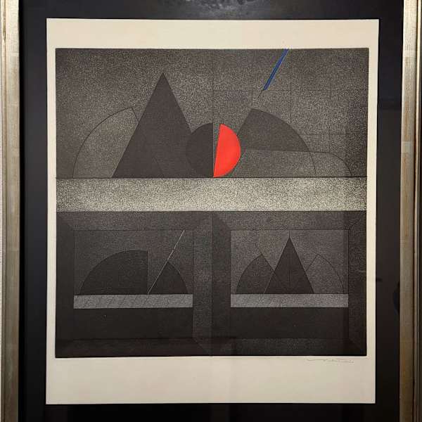 Luna rossa by Walter Valentini (1928-2022), Image 1.