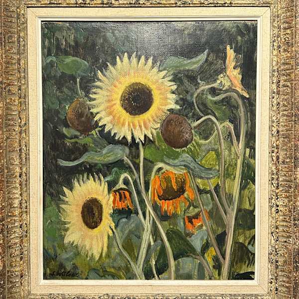 Girasoli (fiori) by Samuel Wülser (1897-1977), Image 1.