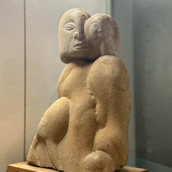 Madre e figlio by Vittorio Calvi (1933-2017), Image 1.