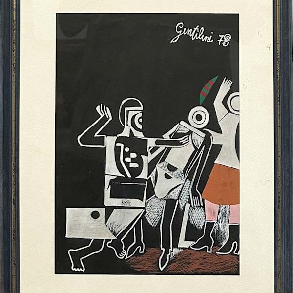La gelosia by Franco Gentilini (1909-1981), Image 1.