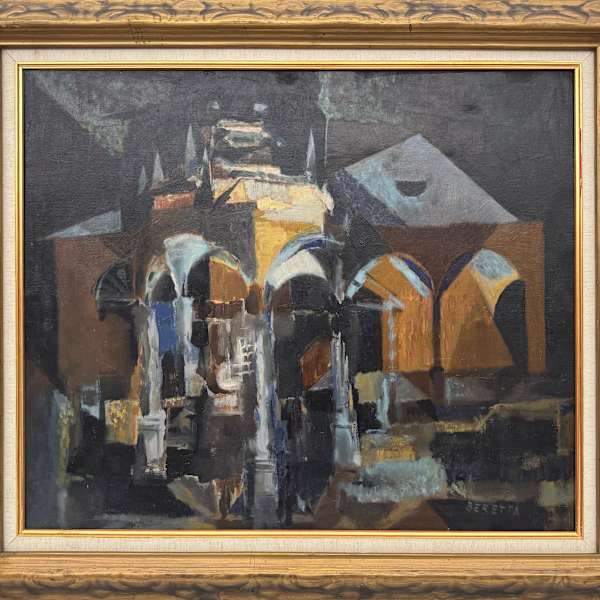 Sacro monte by Emilio Mario Beretta (1907-1974), Image 1.