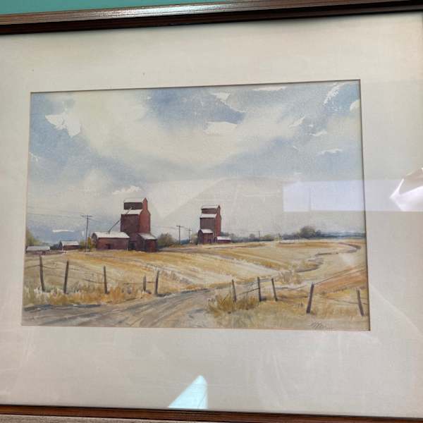 Grain Elevators by Yvette Morin, Image 1.