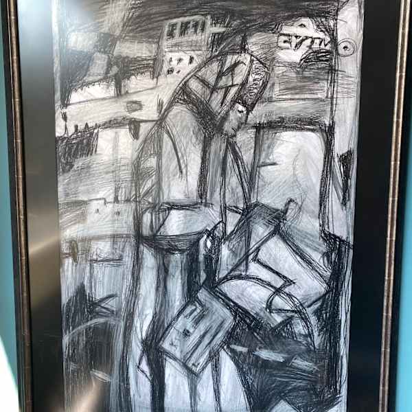 Woman At Notre Dame by Emily Honderich, Image 1.