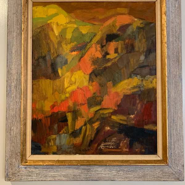 Southwest Landscape by Ruth Eckstein (American, b. Germany, 1916-2011, Image 1.
