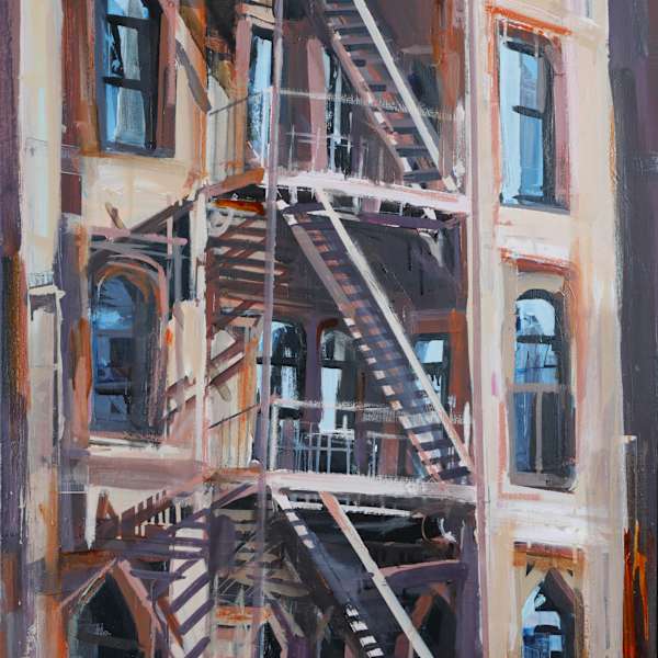 Dartmouth Fire Escapes by Sean Flood, Image 1.