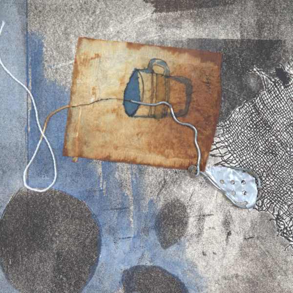 Monoprint Collage by Ruby Silvious, Image 11.