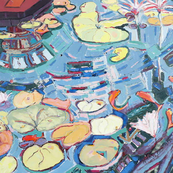 Into the Pond II by Nan Hass Feldman, Image 6.
